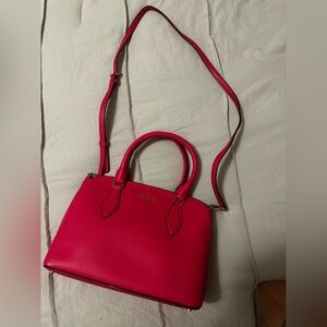 Hot pink cross body Kate spade purse